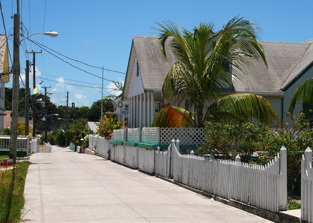 Parliament Street - Green Turtle Cay, Abaco, Bahamas