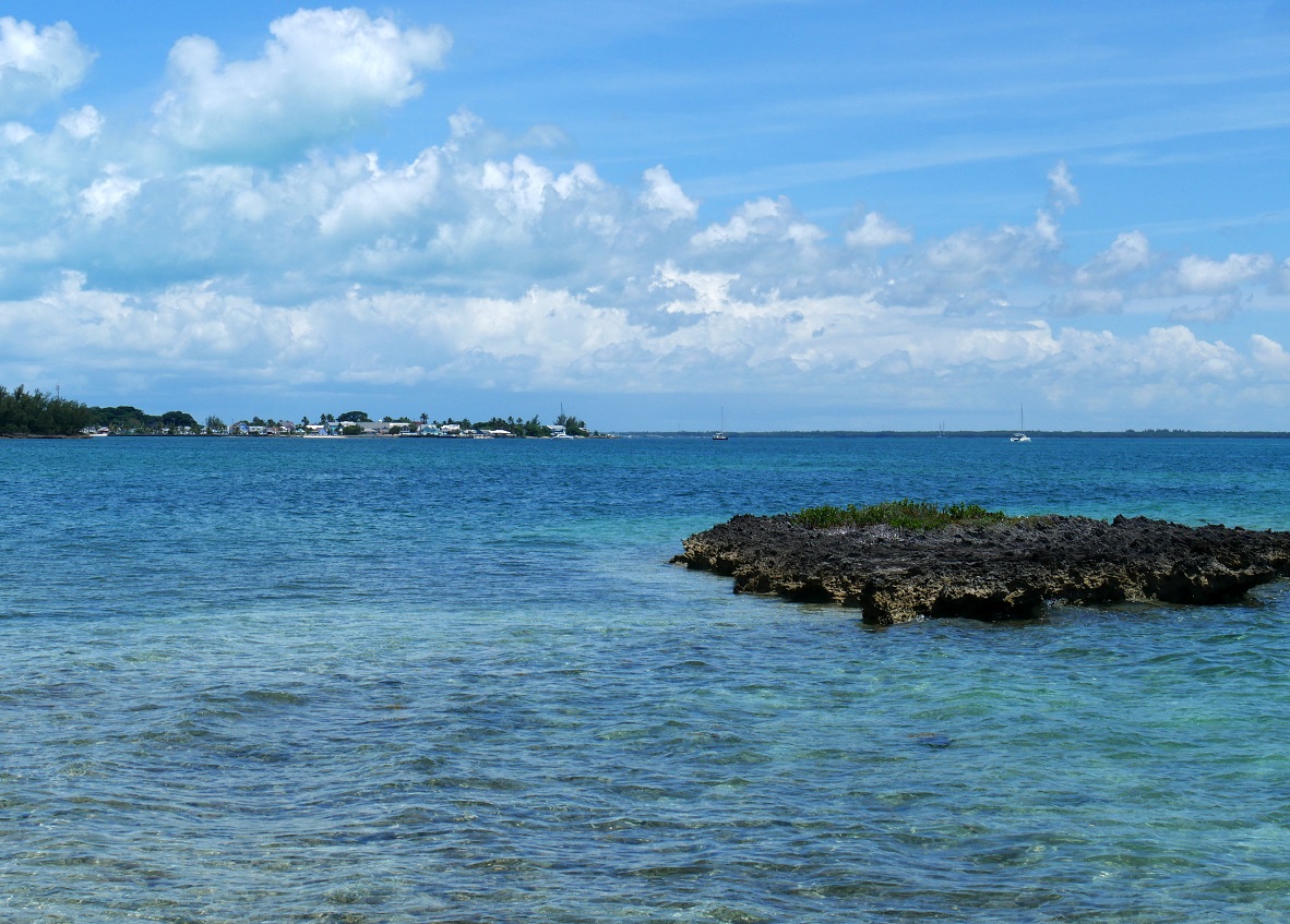 View of New Plymouth from Bluff House - Green Turtle Cay, Abaco, Bahamas